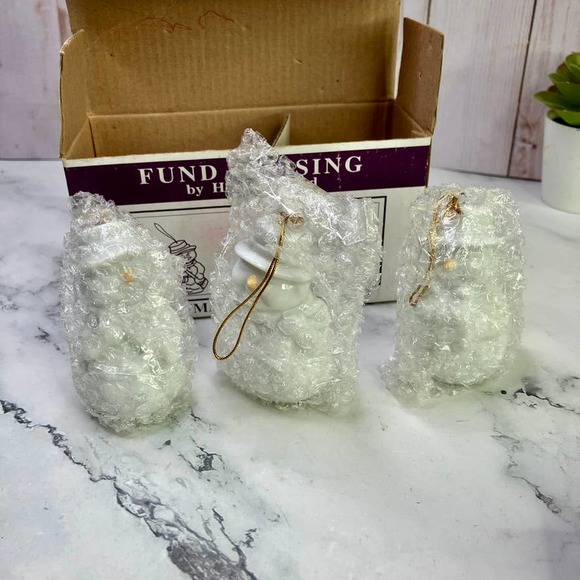 House of Lloyd Ornament Snowman Light Cover Fund Raising Vintage 1999 - Picture 3 of 7